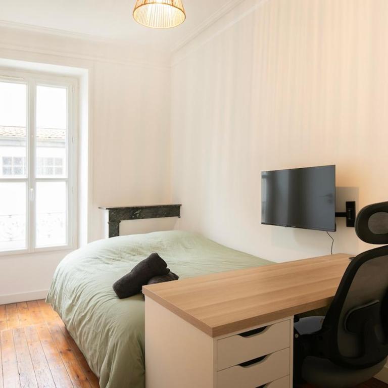 Le Gare Nord T3 de Haut Standing Cosy et Relaxant - Apartment mit 2 Schlafzimmern - 12