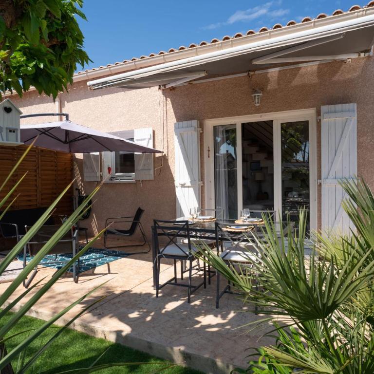 Charmante maison climatisée à 500m de la plage - Villa 3 Chambres - 1