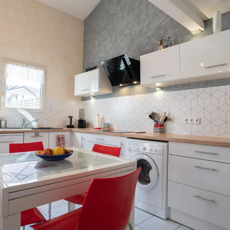 Charmante maison climatisée à 500m de la plage - Villa 3 Chambres - 5