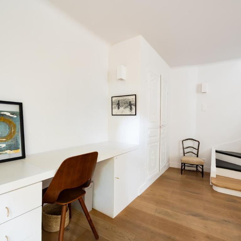 Louvre l Souplex à 15min du Jardin du Luxembourg - Appartement 1 Chambre avec Terrasse - 16