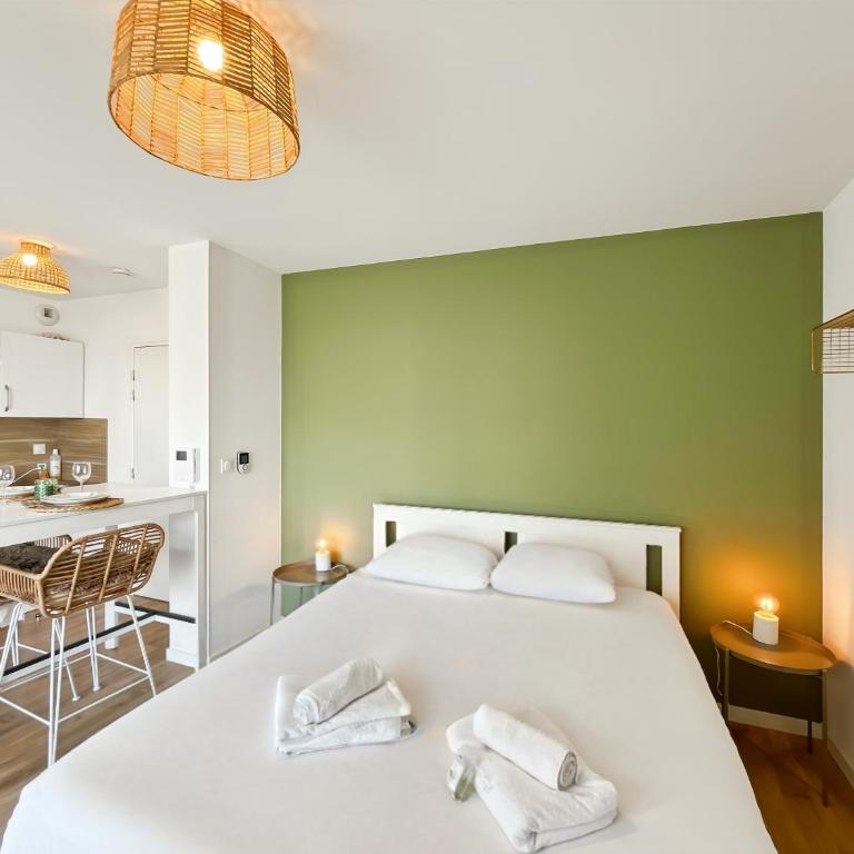Escale Dinardaise - Balcon & Garage Privé - Plage - Appartamento con 1 Camera da Letto - 13