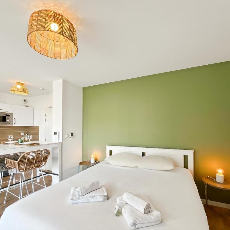 Escale Dinardaise - Balcon & Garage Privé - Plage - Appartamento con 1 Camera da Letto - 23
