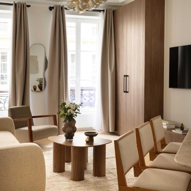 Elegant apartment - 2BR- 6P- Gare Saint Lazare - Appartement - 12