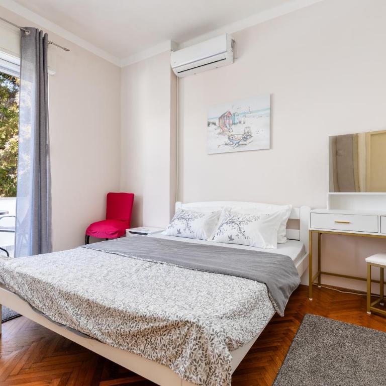 Vila Skala - Deluxe Double Room with Balcony and Sea View - 8