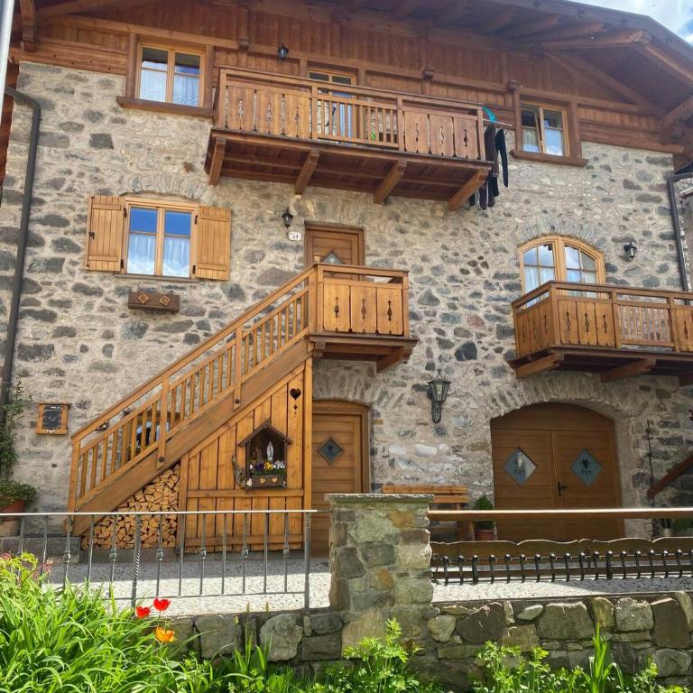 tabià piz meda - Appartamento Familiare con 2 Camere da Letto e Vista - 1