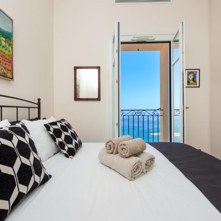 MAISON GARAVAN - Somptueux 2 pièces - Vue Mer - Menton - Apartamento de 1 dormitorio con vistas al mar - 3