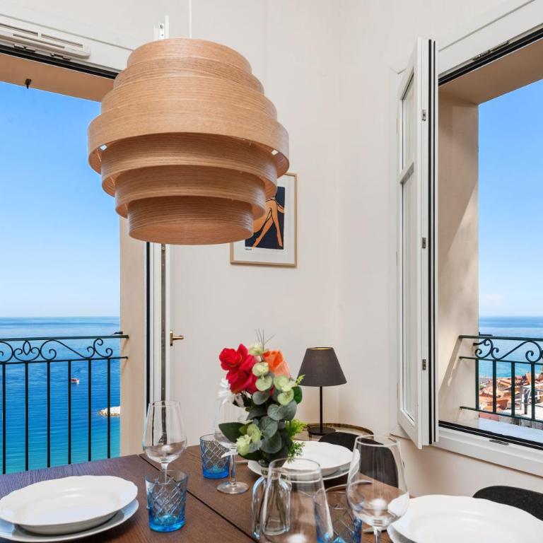 MAISON GARAVAN - Somptueux 2 pièces - Vue Mer - Menton - Apartamento de 1 dormitorio con vistas al mar - 24
