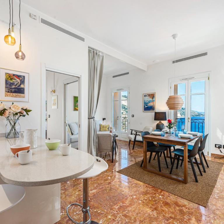 MAISON GARAVAN - Somptueux 2 pièces - Vue Mer - Menton - Apartamento de 1 dormitorio con vistas al mar - 28