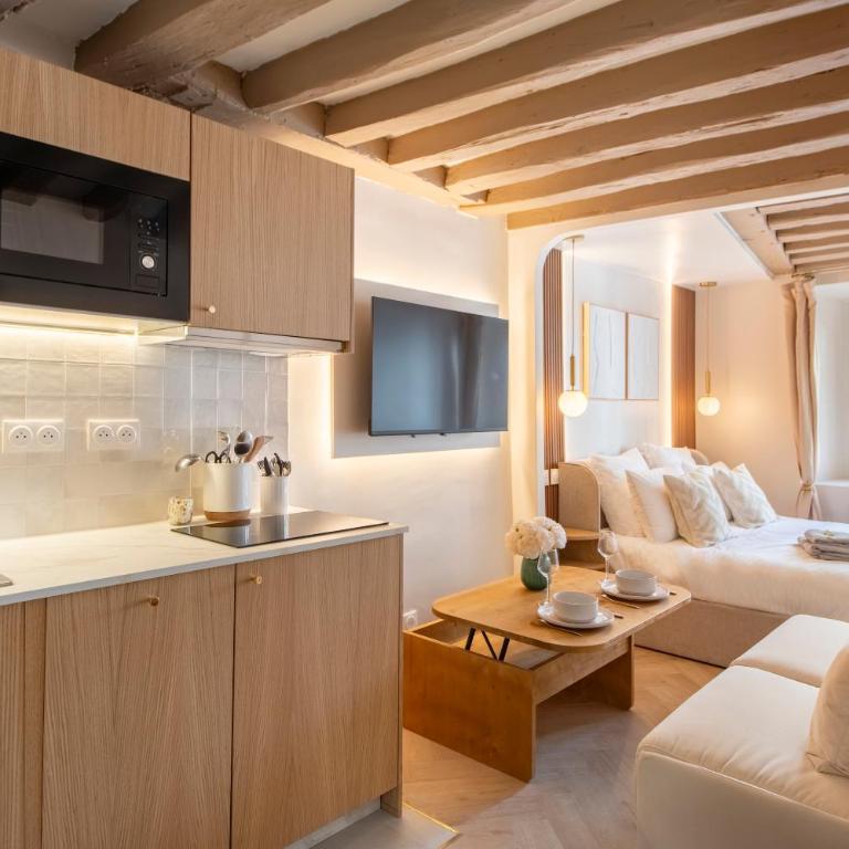 Louvre - Rivoli - Designer Studio - Sleeps 3P - Appartamento Monolocale - 1