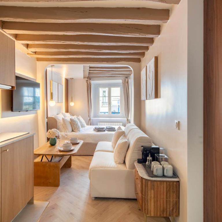Louvre - Rivoli - Designer Studio - Sleeps 3P - Appartamento Monolocale - 8
