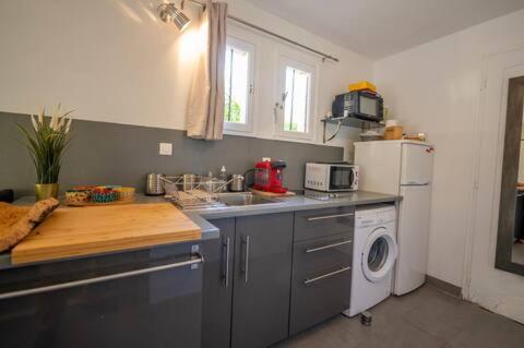 Studio avec jardin proche plages saint clair Lavandou - Appartement 1 Chambre - 13