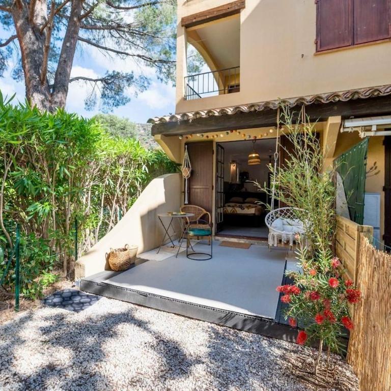 Studio avec jardin proche plages saint clair Lavandou - Appartement 1 Chambre - 14