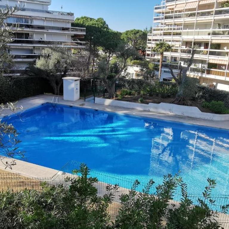 Escale en Méditerranée, swimmingpool, terrace,AC - Appartement 1 Chambre - 3