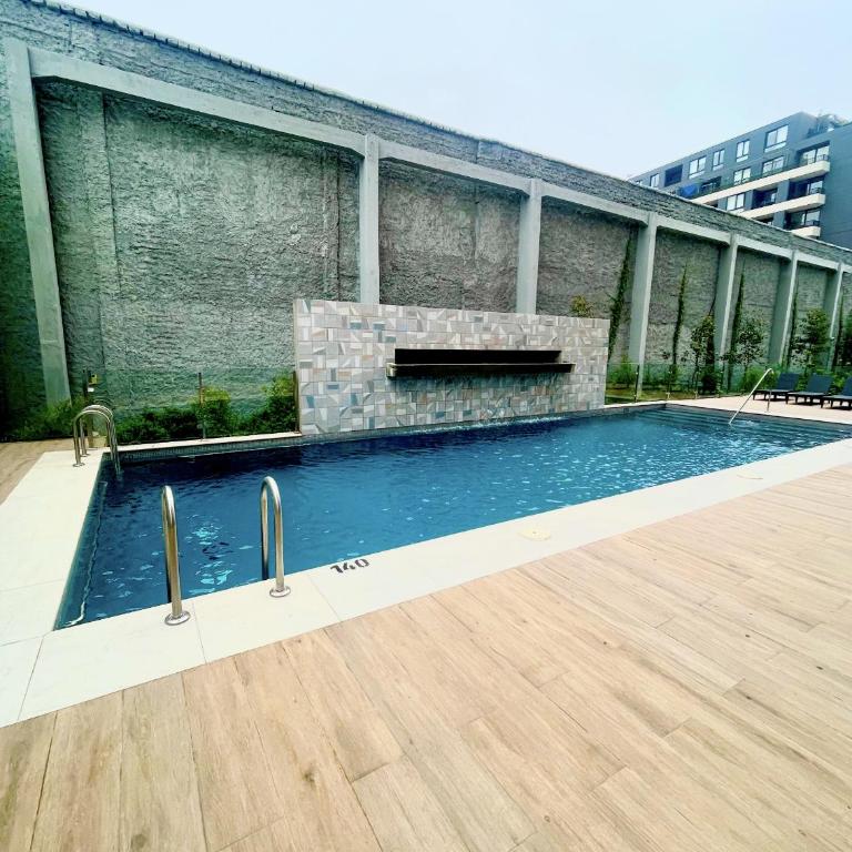 Nuevo y moderno Apartamento en Ñuñoa - Metro Irarrázaval - Apartamento de 1 dormitorio - 56