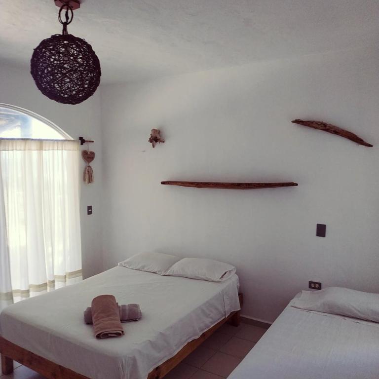 Casa Kayab - Standard Twin Room with Sea View - 4