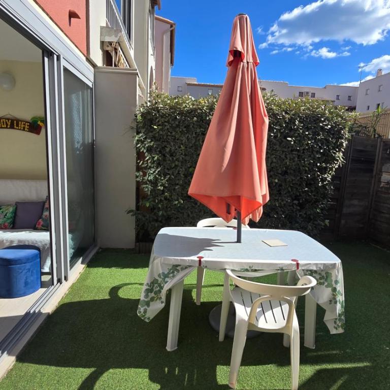 Joli T2 avec jardin plage Richelieu - 6 personnes - Appartement - Vue sur Jardin - 1