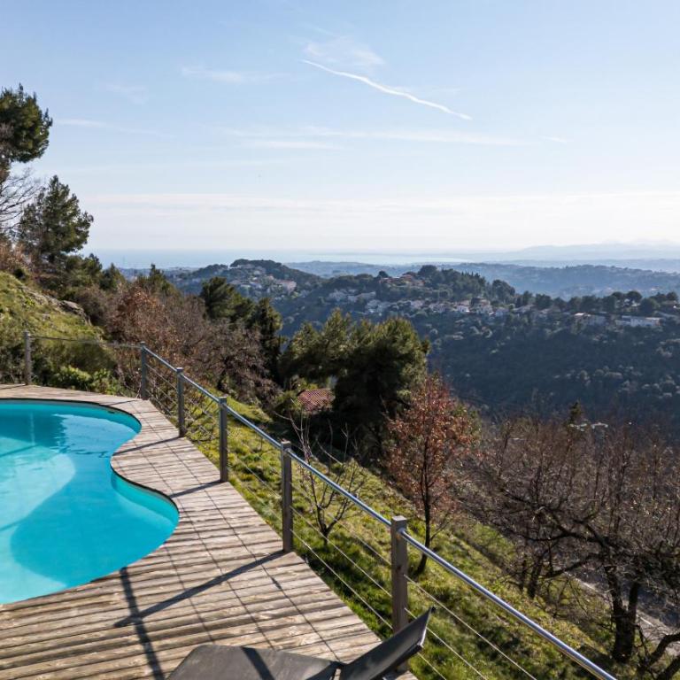 VILLA LAVANDINE - Maison Provencale avec Piscine - Magnifique vue - Maison de Vacances 3 Chambres - 49