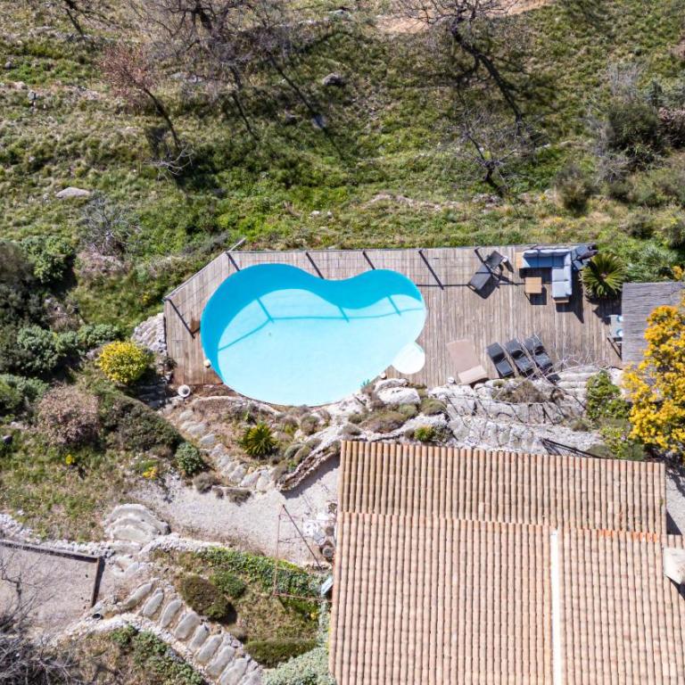 VILLA LAVANDINE - Maison Provencale avec Piscine - Magnifique vue - Maison de Vacances 3 Chambres - 53