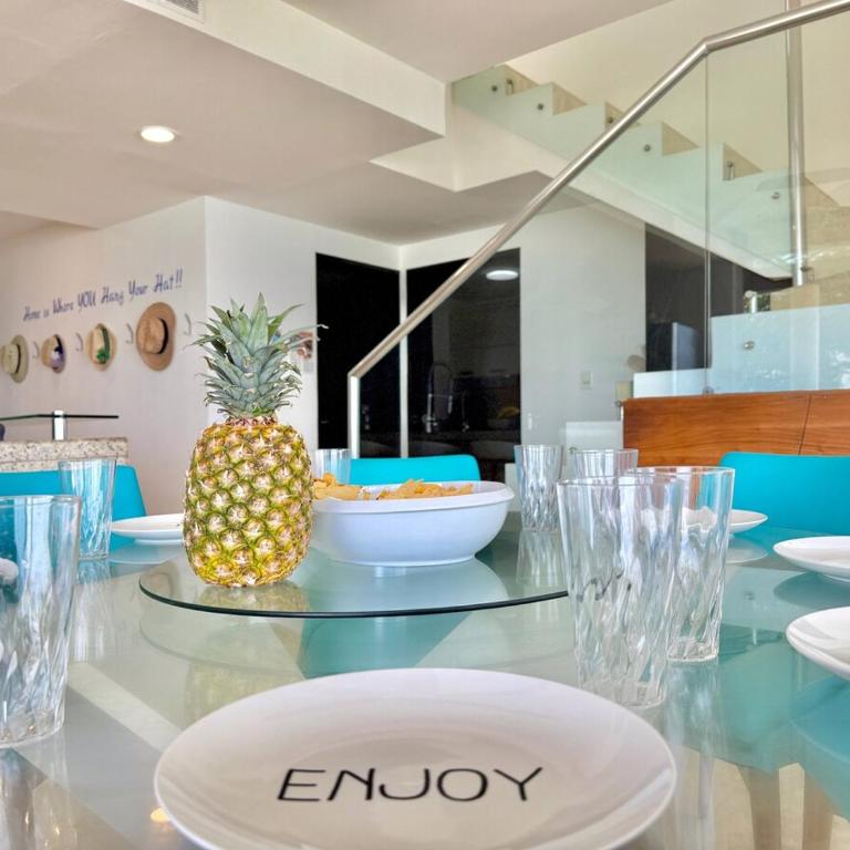 Private Beach club-Penthouse for large groups - Appartement - 46