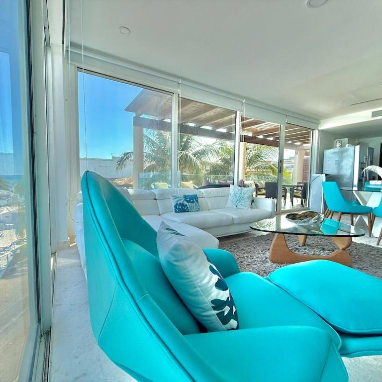 Private Beach club-Penthouse for large groups - Appartement - 48
