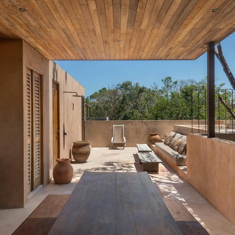 Boho Organic 3BR Villa, Gated Community, Rooftop - Villa - 39