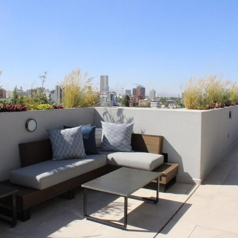 Depto Chapultepec con alberca - Apartamento de 1 dormitorio - 26