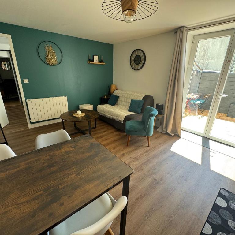 Logement avec terrasse et parking - Appartement 1 Chambre - 9