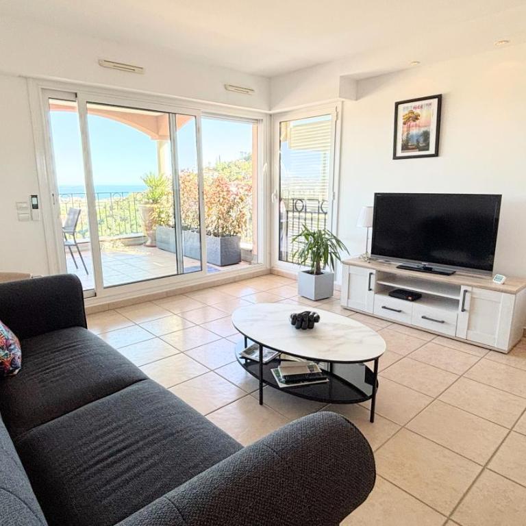 T3, Splendide vue Mer, Piscine, Tennis By Palmazur Vacances - Appartement 2 Chambres - 28