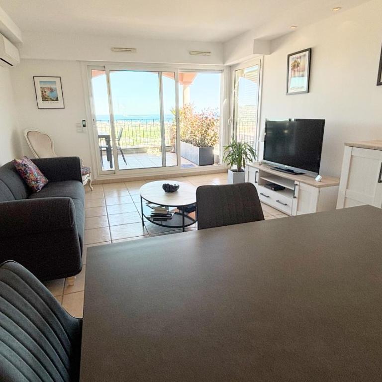 T3, Splendide vue Mer, Piscine, Tennis By Palmazur Vacances - Appartement 2 Chambres - 45