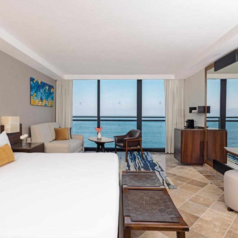 Hyatt Ziva Puerto Vallarta - All Inclusive - Habitación con cama extragrande y vistas al océano - 7