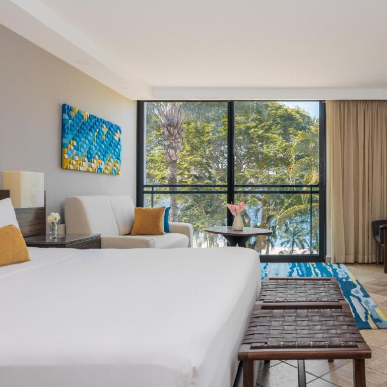 Hyatt Ziva Puerto Vallarta - All Inclusive - Habitación con cama extragrande y vistas al mar - 6