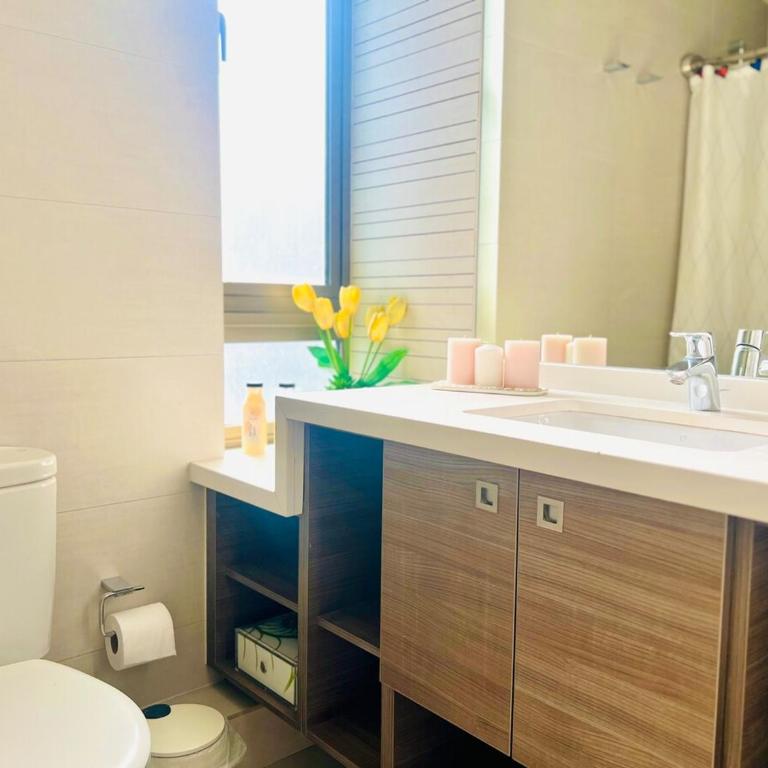 Amplio depto con vista, cercano a Parque Arauco y Clinica Alemana - Apartamento de 2 dormitorios - 6
