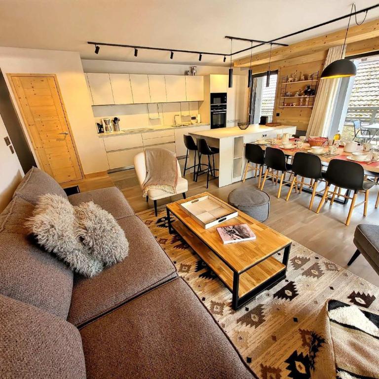 Appartement spacieux skis aux pieds, centre village, 8 pers, parking - FR-1-598-188 - Appartamento - 1