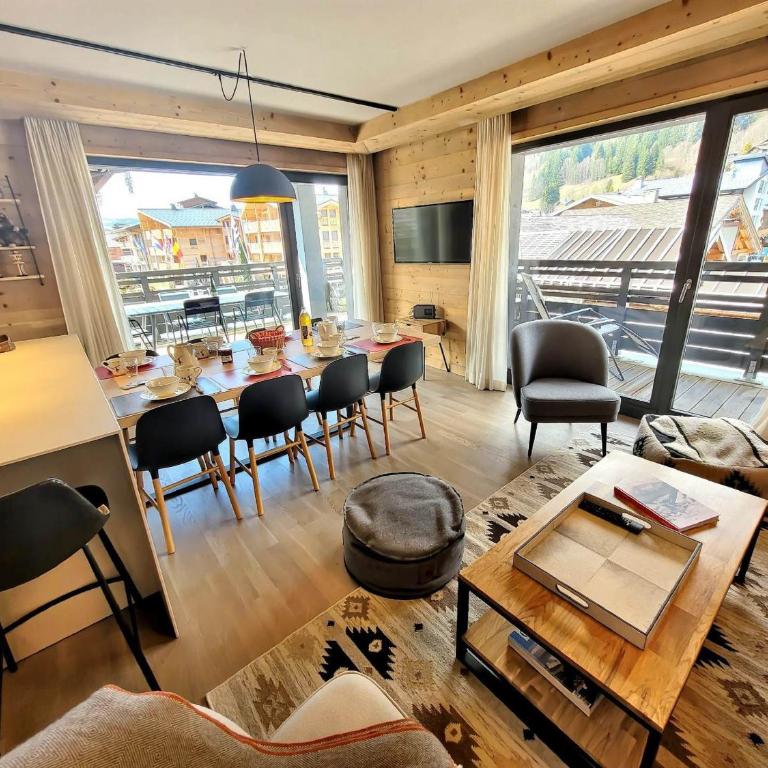 Appartement spacieux skis aux pieds, centre village, 8 pers, parking - FR-1-598-188 - Appartamento - 3