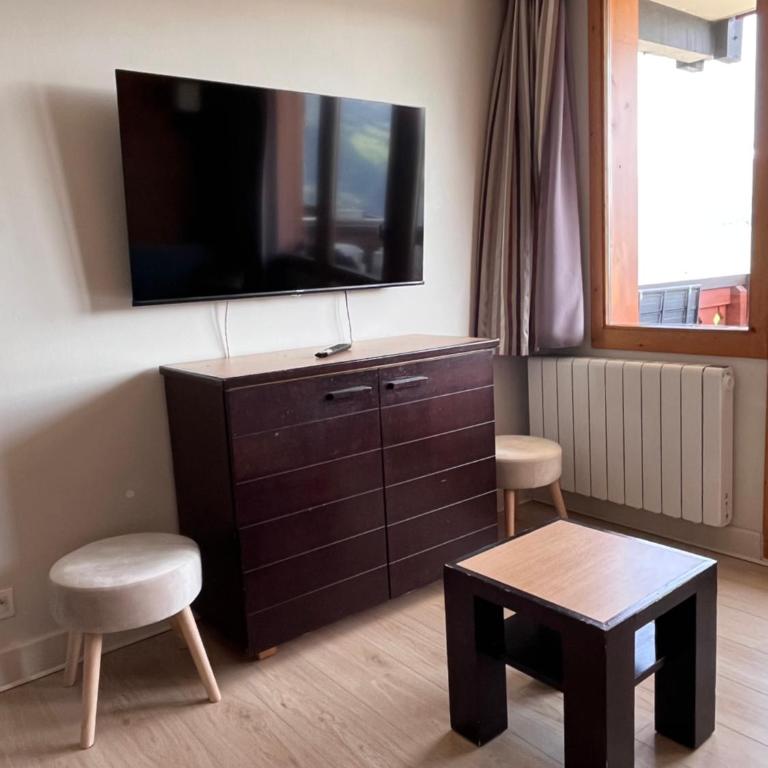 La Plagne Appartement au pied des pistes avec vue Mont Blanc - Apartment mit 1 Schlafzimmer - 18