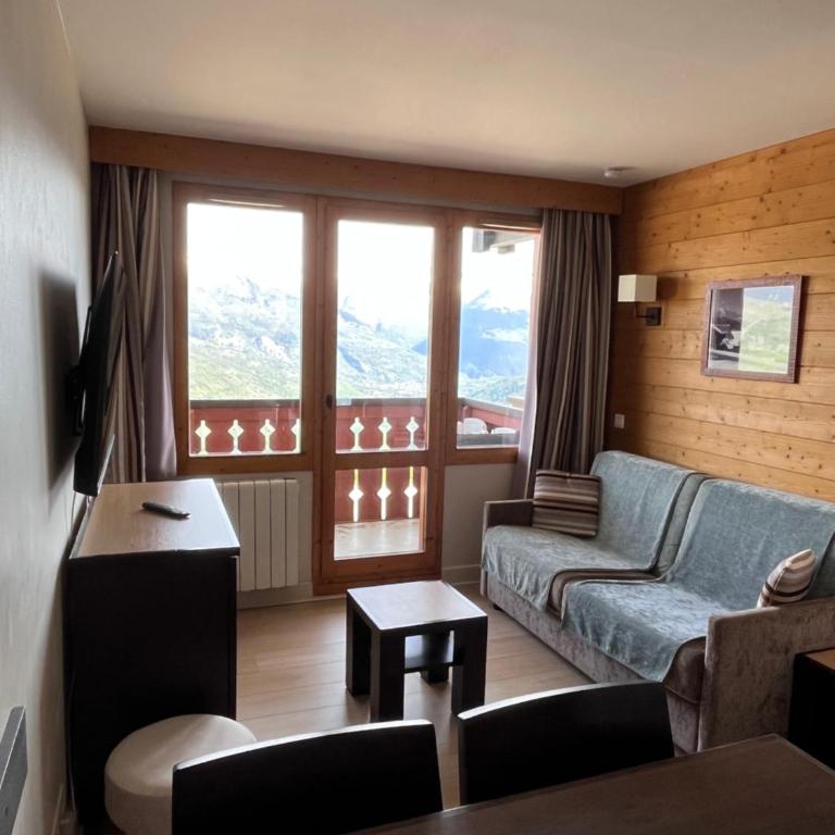 La Plagne Appartement au pied des pistes avec vue Mont Blanc - Apartment mit 1 Schlafzimmer - 17