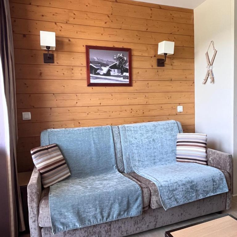 La Plagne Appartement au pied des pistes avec vue Mont Blanc - Apartment mit 1 Schlafzimmer - 19