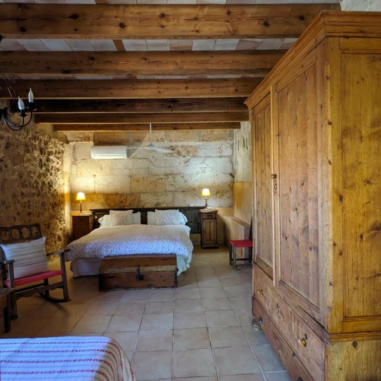 Agroturismo Finca Sant Blai - Chambre Double avec Jardin - 1