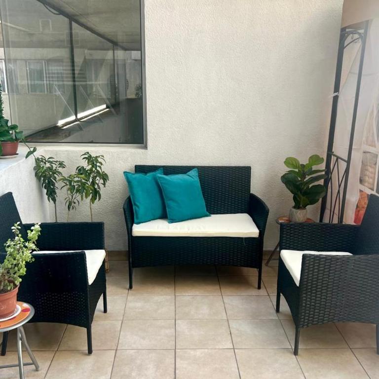 Departamento con Gran Terraza - Apartamento de 1 dormitorio - 7
