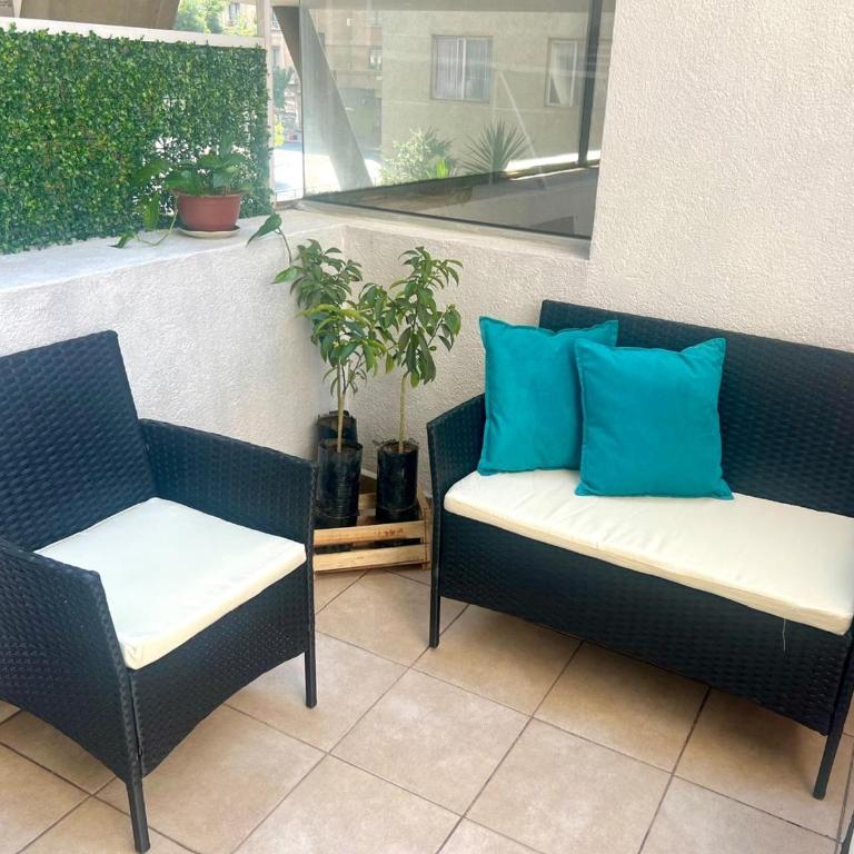 Departamento con Gran Terraza - Apartamento de 1 dormitorio - 8