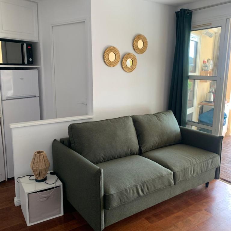 CAP ESTÉREL Famille - Multisports- Appartement 4 personnes en Rez de Jardin - vue Mer -Terrasse -Parking - - Appartement 1 Chambre - 15