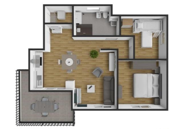 Loft Panoramico Valle dei Laghi - Appartamento con 2 Camere da Letto - 26
