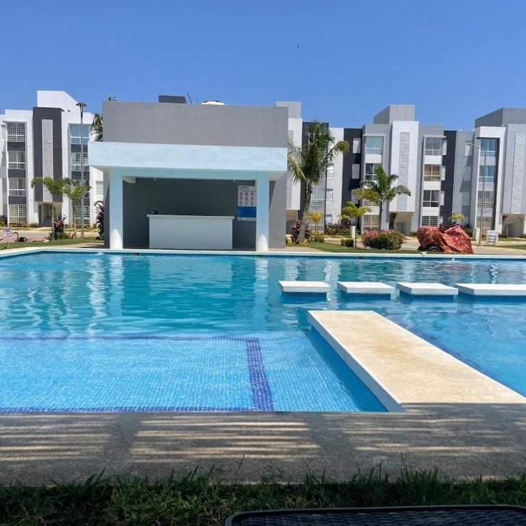 Departamento con alberca en área exclusiva Acapulco - Apartamento de 1 dormitorio - 5