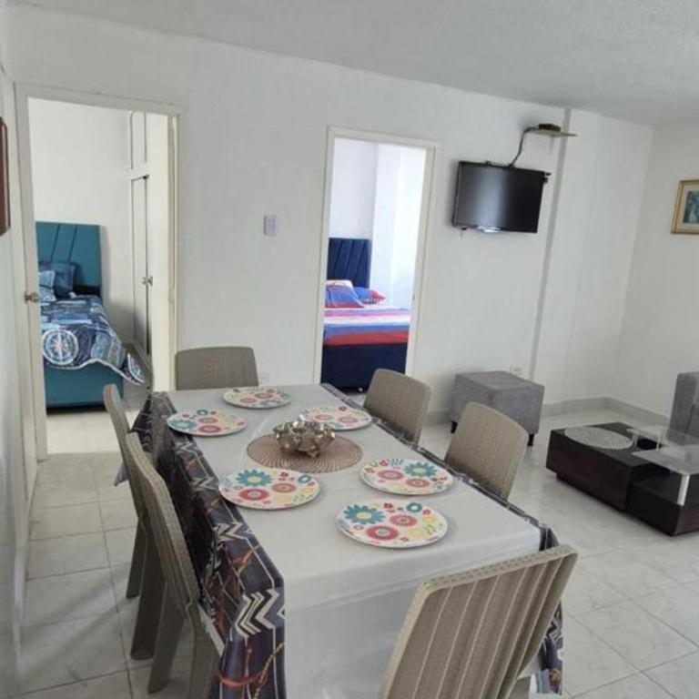 Mar&Relax Rodadero - Sta Marta Magdalena Colombia Apto 1-7 Personas - Two-Bedroom Apartment - 3
