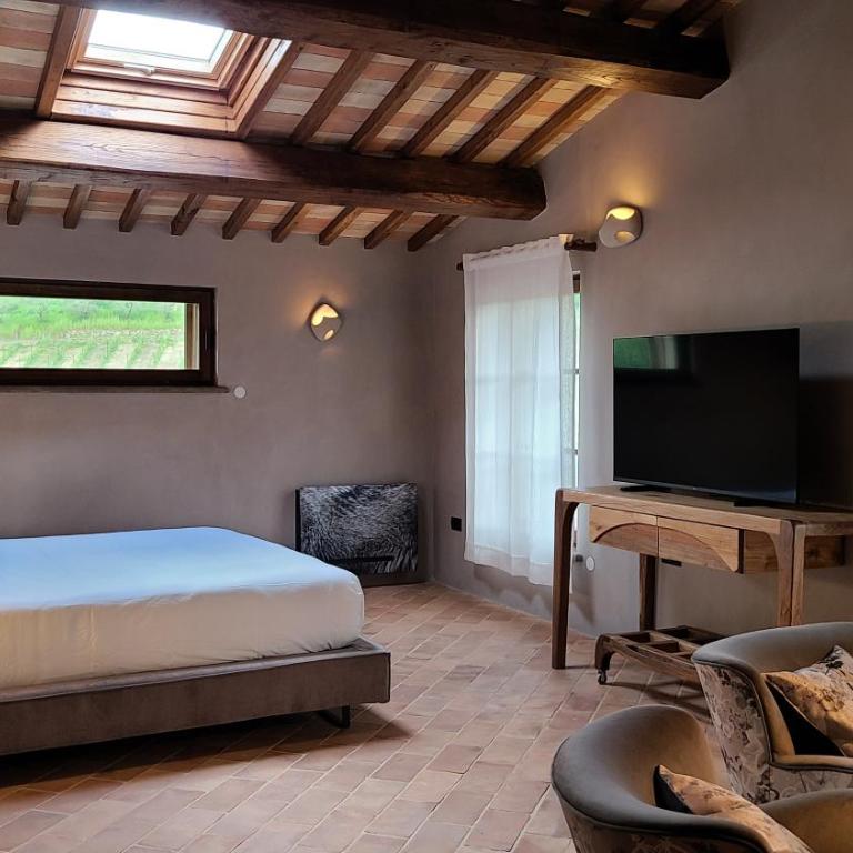 La Torre sulla via Francigena - Suite con Vasca Idromassaggio - 12