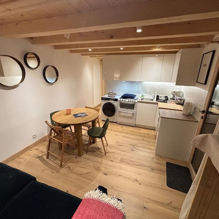 Face au MtBlanc avec jardin - Appartement 1 Chambre - 4