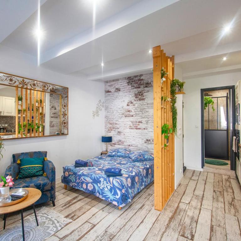 Studio tout équipé, plein centre - Apartamento de 1 dormitorio - 1
