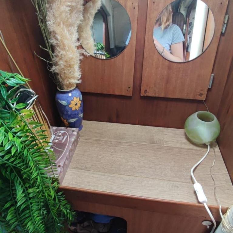 Sailboat land and sea, vegetated - Mobile Home - 3