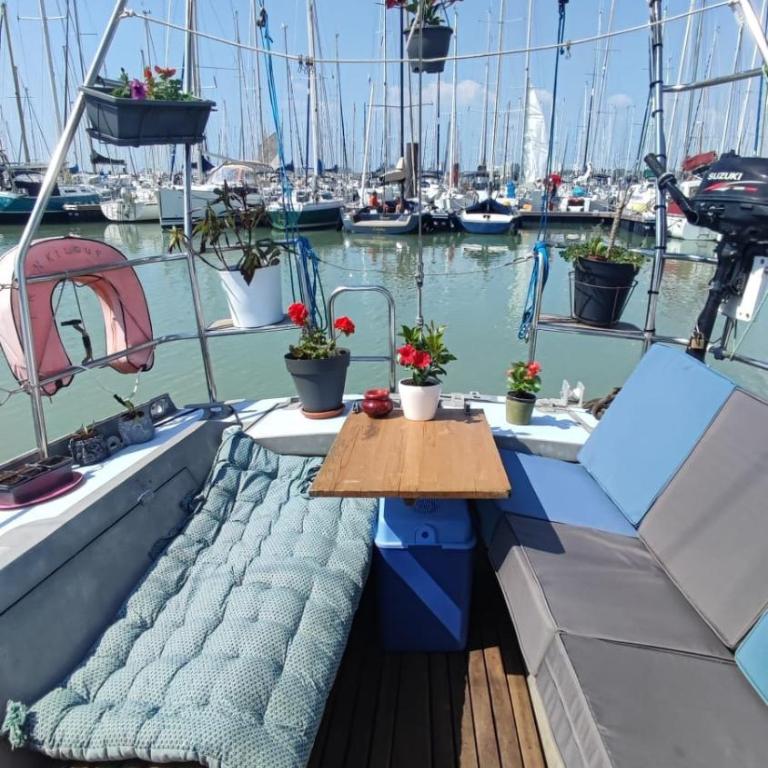 Sailboat land and sea, vegetated - Mobile Home - 6