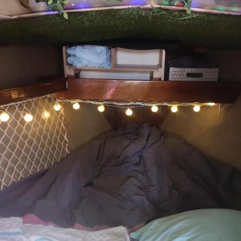 Sailboat land and sea, vegetated - Mobile Home - 18